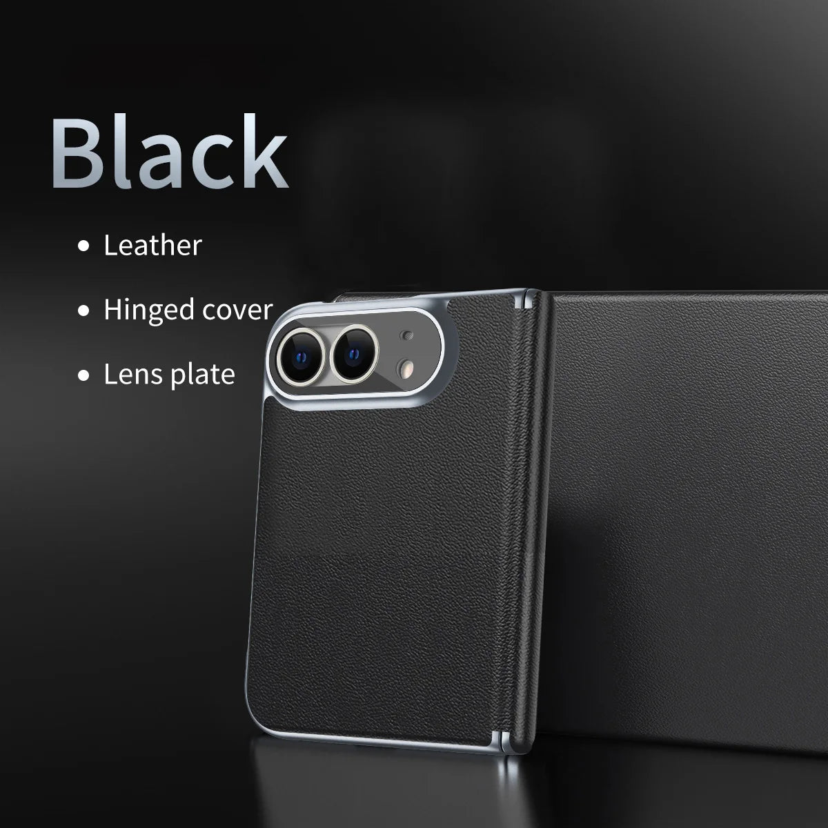 Coque iPhone Duo fine en simili cuir doux – CLEVI Paris