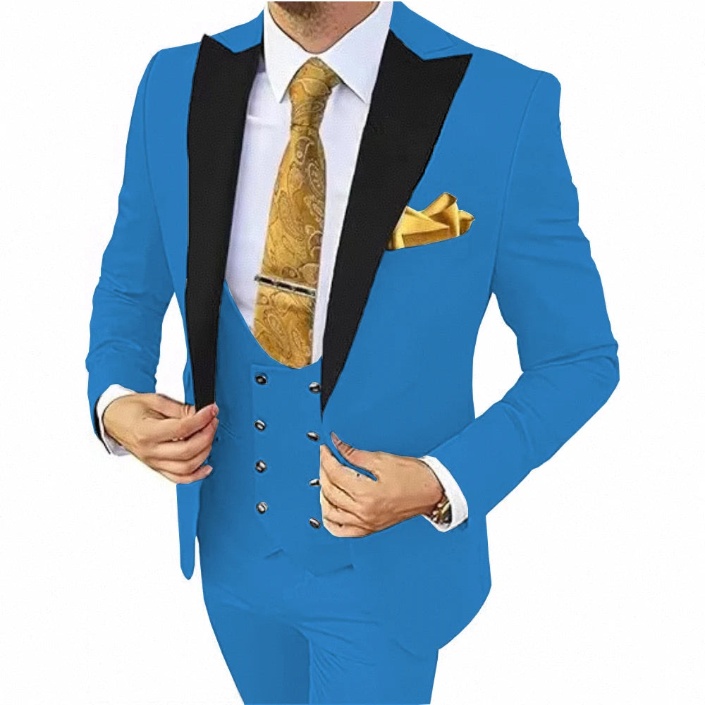 Costume homme 3 pièces élégant – CLEVI Paris