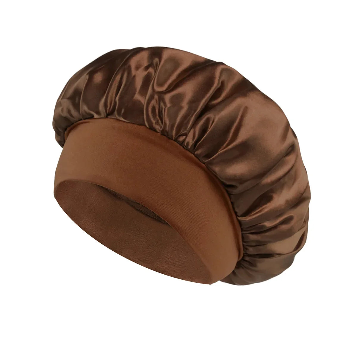 Bonnet de nuit femme en satin de polyester – CLEVI Paris