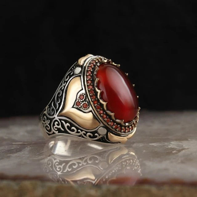 Bague Unisexe Zirconium Motif Géométrique – CLEVI Paris