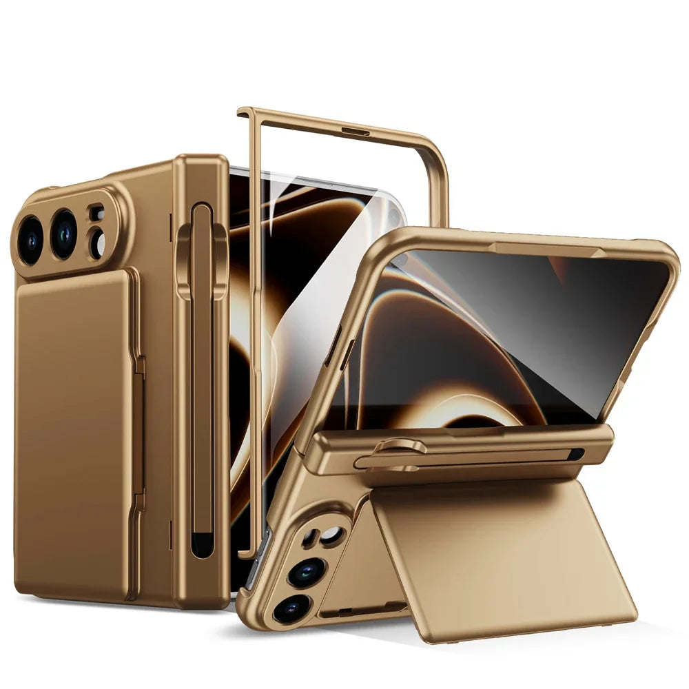 Étui iPhone Duo mat porte-cartes et support – CLEVI Paris