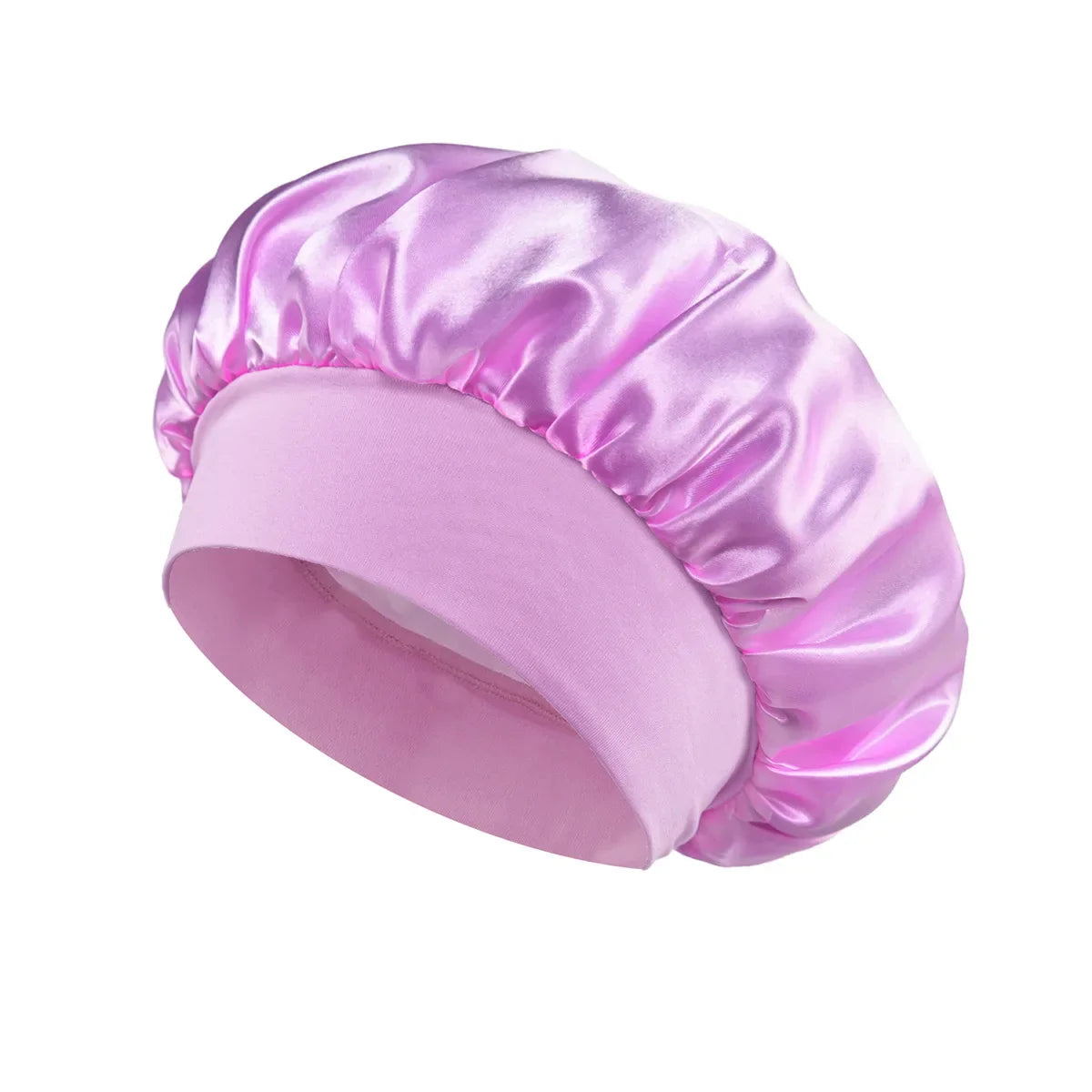 Bonnet de nuit femme en satin de polyester – CLEVI Paris