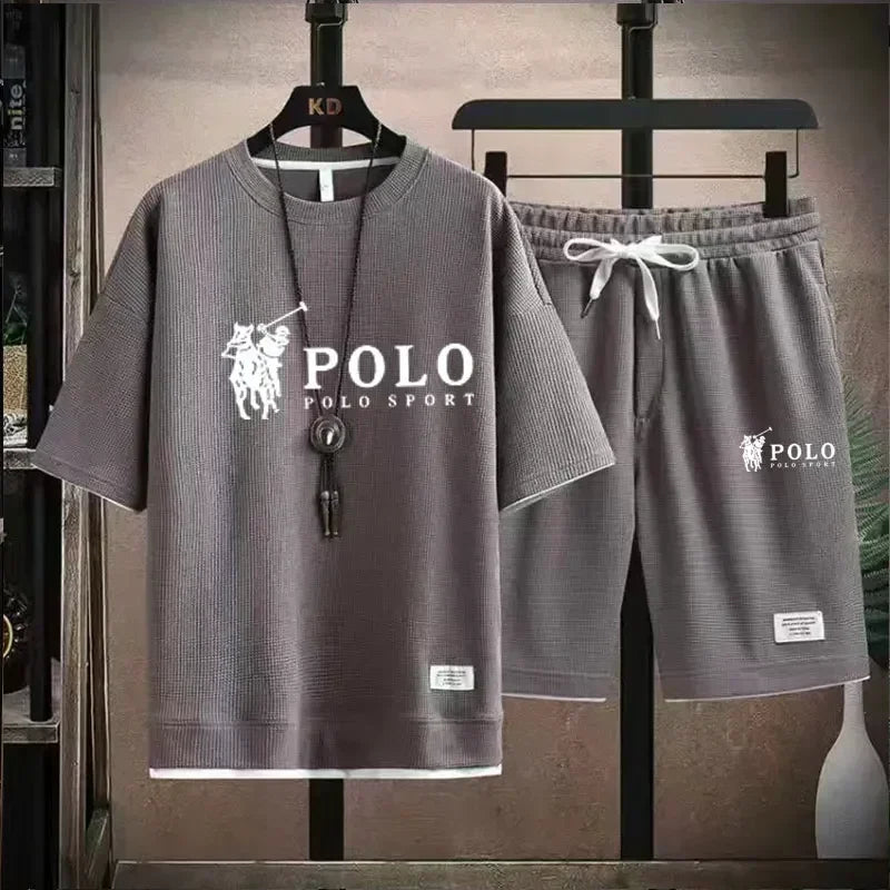 Ensemble homme t-shirt manches courtes et short – CLEVI Paris