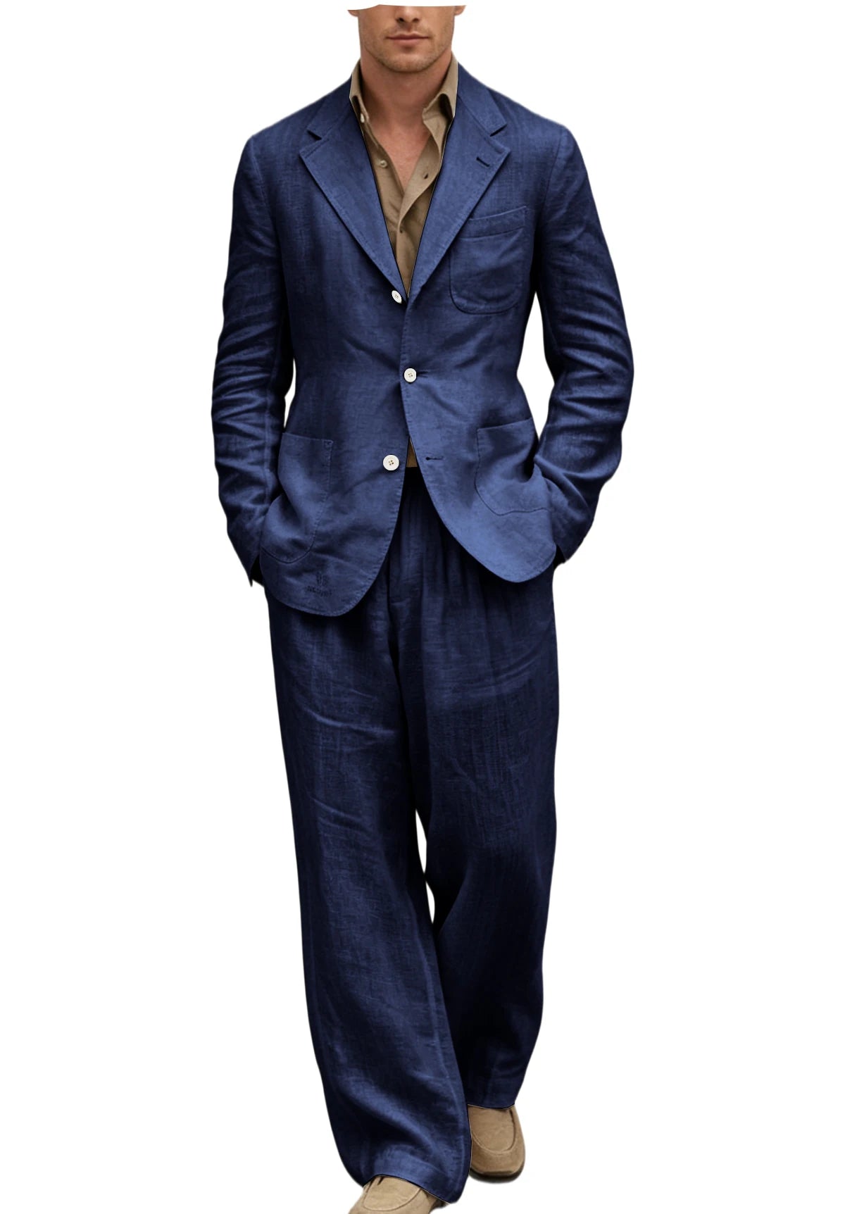 Costume Homme 2 Pièces en Lin – CLEVI Paris