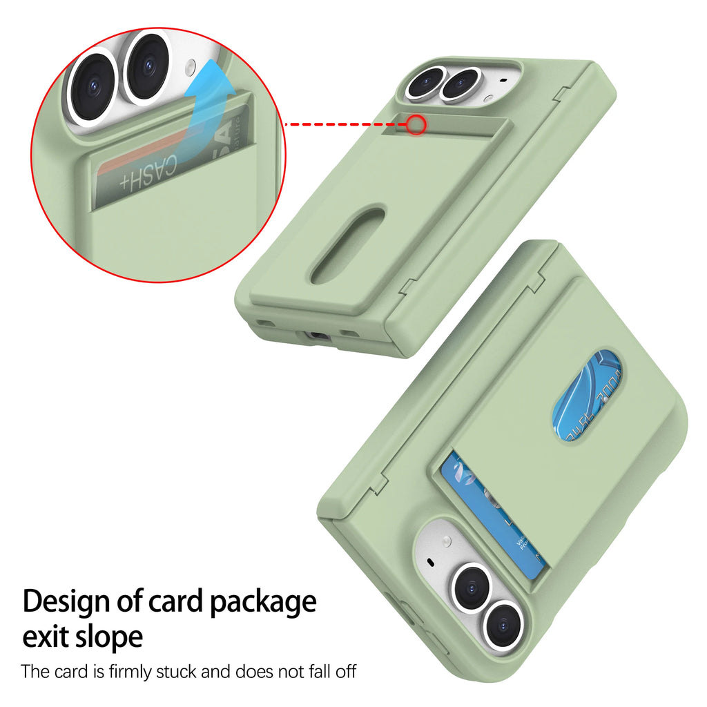 Étui iPhone Duo porte-cartes à charnière – CLEVI Paris