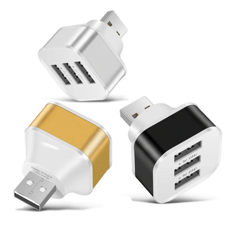 Hub USB 3 Ports Mini Portable – CLEVI Paris