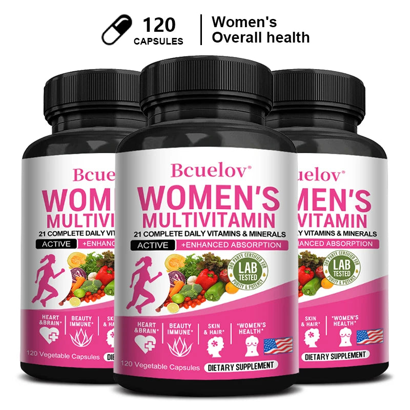 Multivitamines et minéraux femme – CLEVI Paris