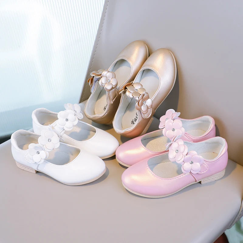 Chaussures Mary Jane fille à fleurs – CLEVI Paris