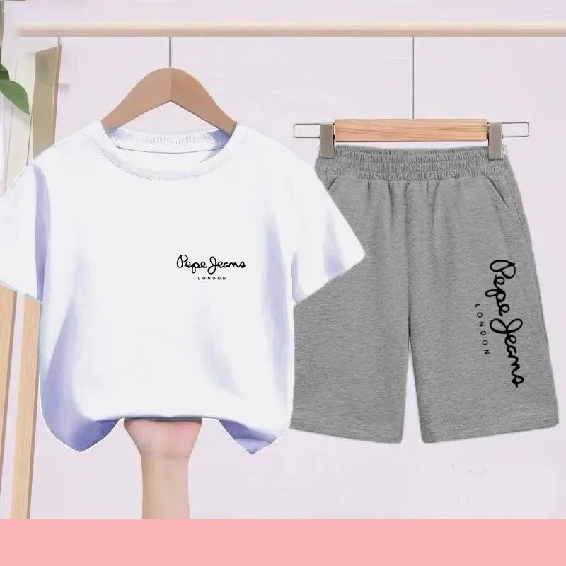Ensemble enfant haut et short sportswear – CLEVI Paris