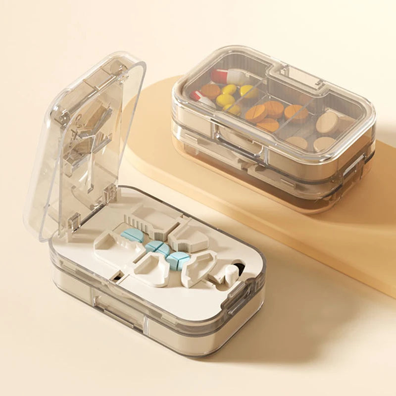 Coupe-comprimés portable avec rangement – CLEVI Paris