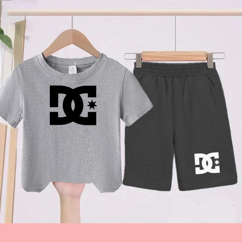 Ensemble enfant imprimé haut et short – CLEVI Paris