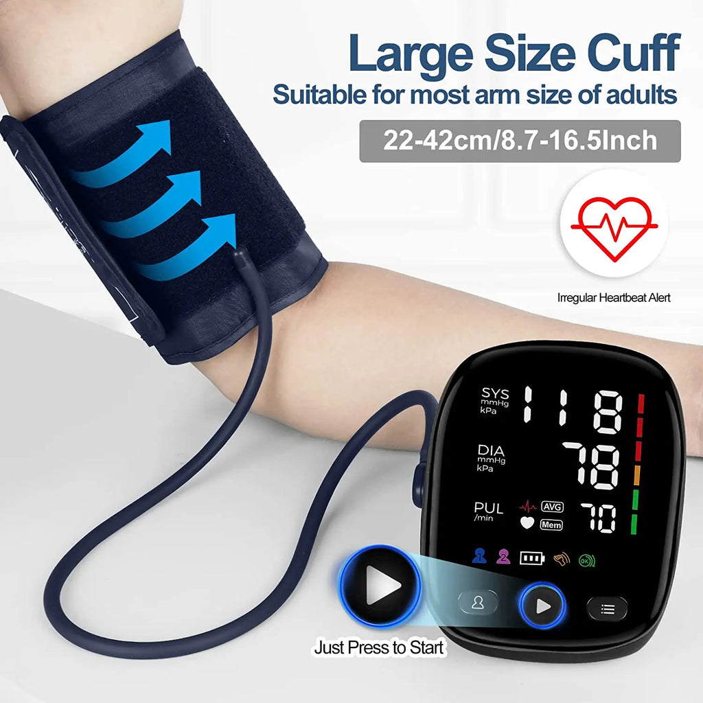 Tensiomètre Bras Automatique LED ±3mmHg IHB OMS – CLEVI Paris