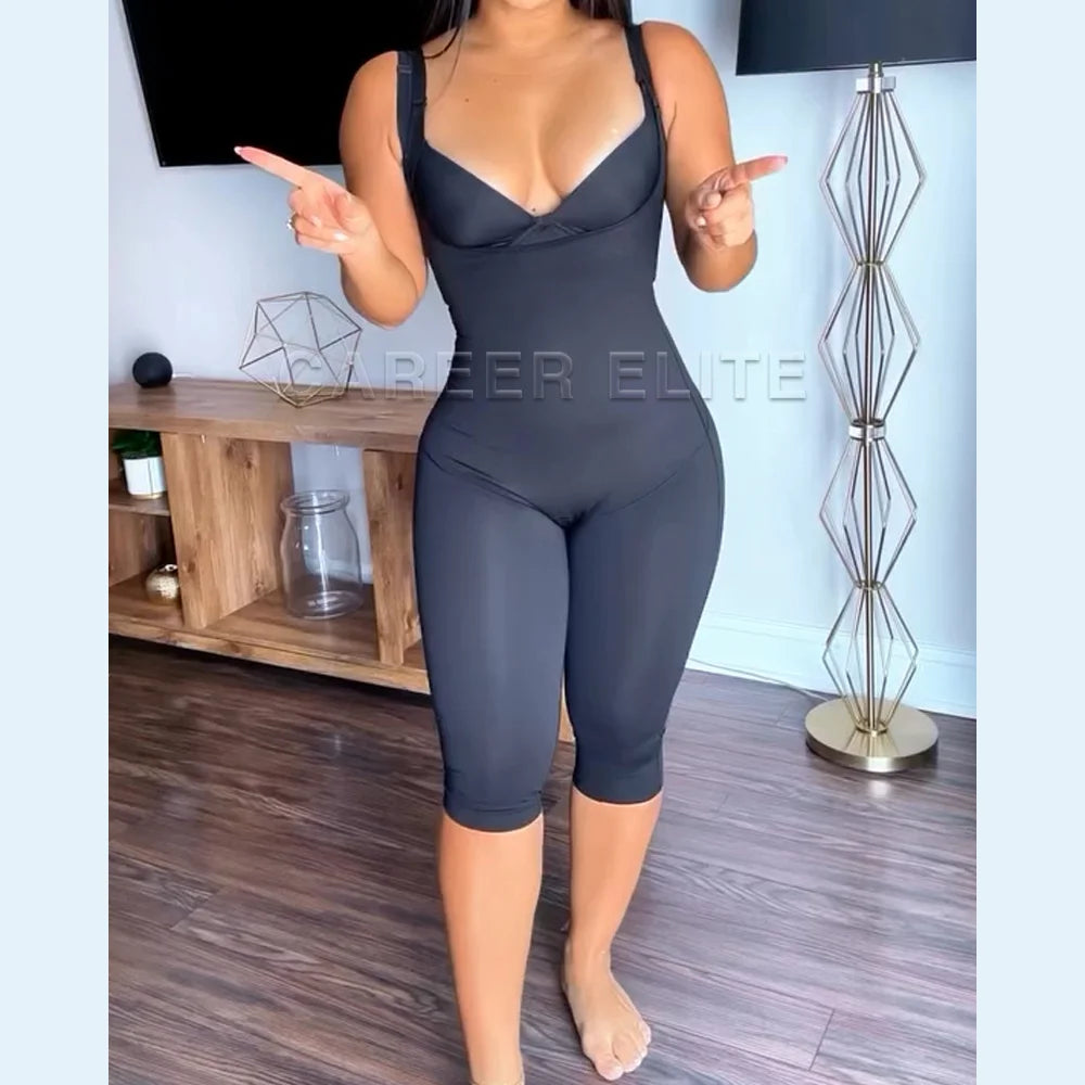 Body Gainant Sculptant Femme Taille Sablier Gaine Post-Op – CLEVI Paris