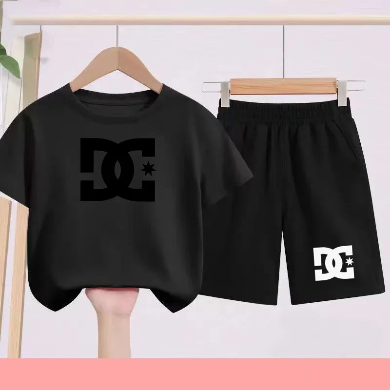 Ensemble enfant imprimé haut et short – CLEVI Paris