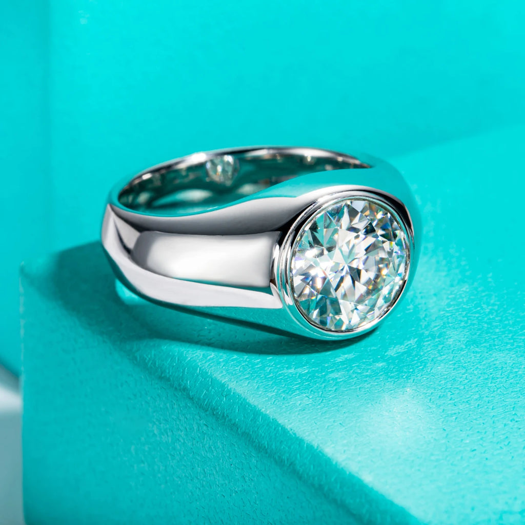 Bague Femme Moissanite Argent 925 – CLEVI Paris