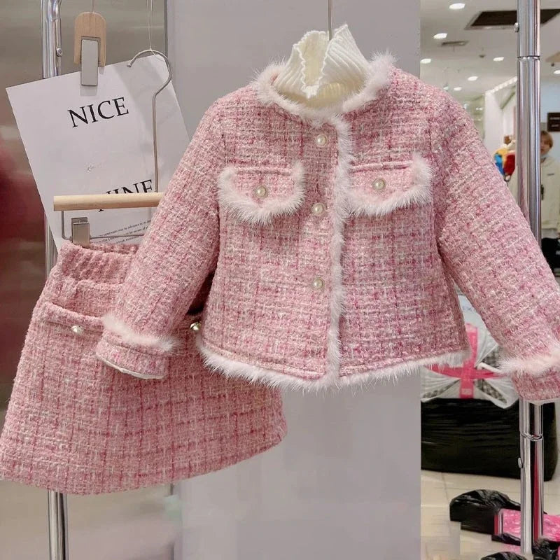 Ensemble fille épais haut et pantalon – CLEVI Paris
