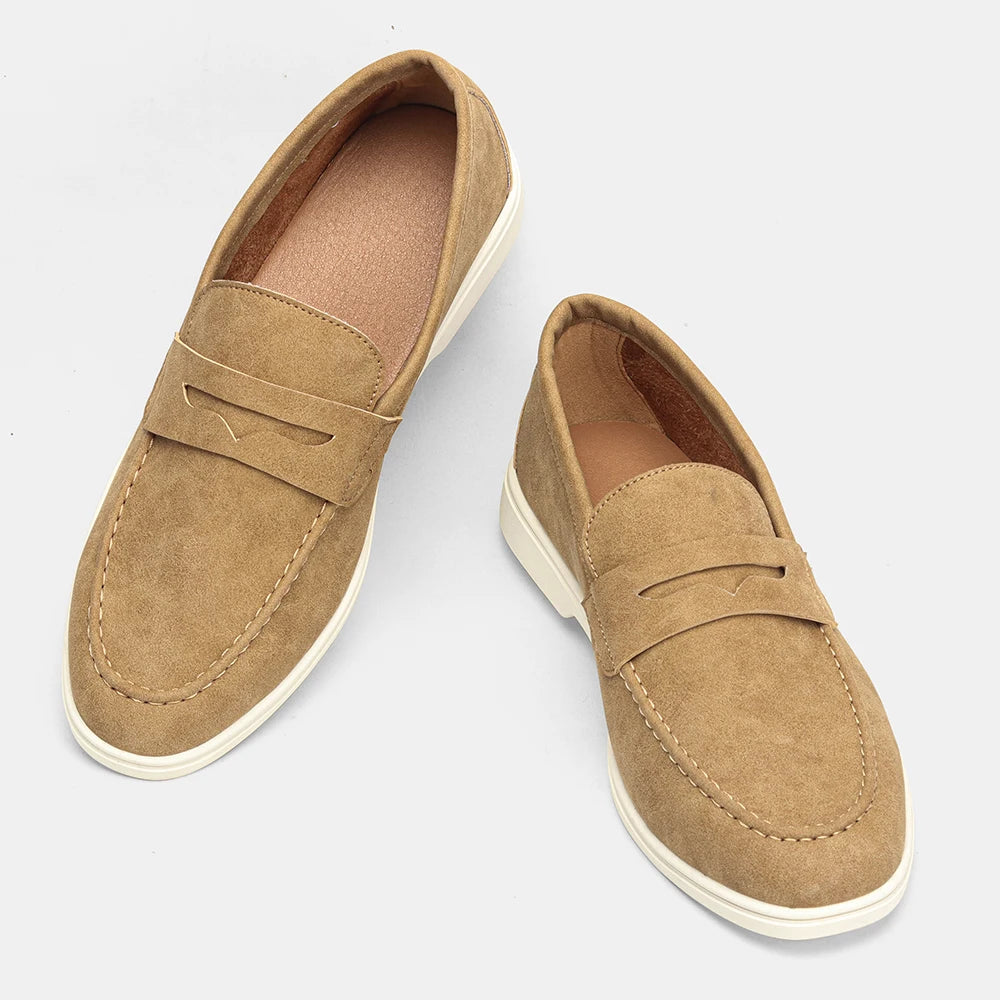 Mocassins homme à enfiler, style décontracté – CLEVI Paris