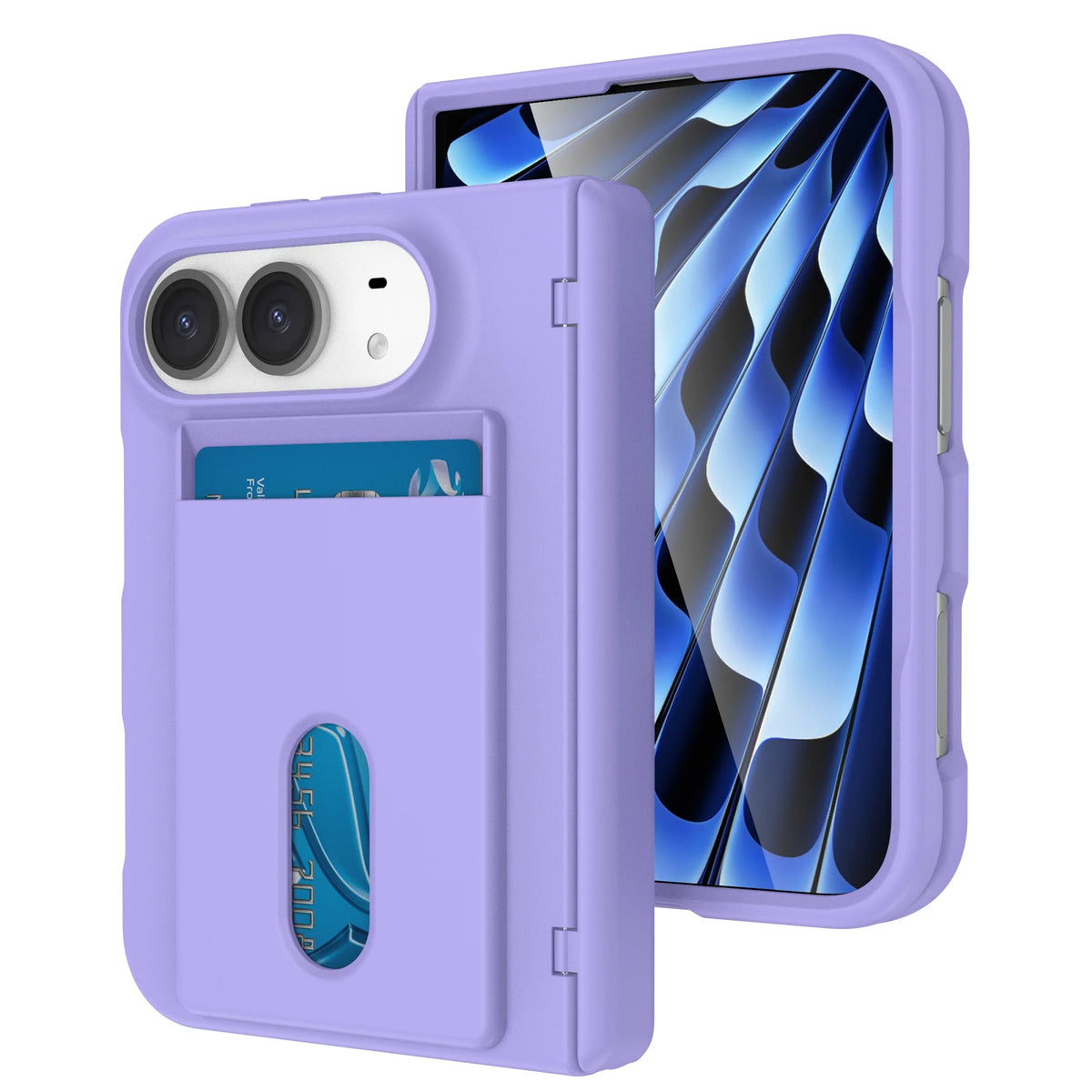 Étui iPhone Duo porte-cartes à charnière – CLEVI Paris
