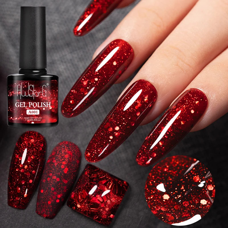 Vernis Gel UV Cat Eye AWStorG 7,5ml Semi-Permanent – CLEVI Paris