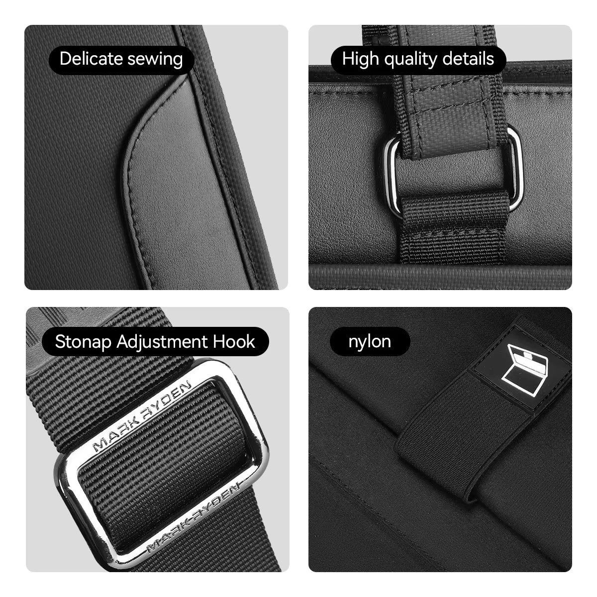 Sacoche Oxford Imperméable Mark Ryden MR8003 Ordinateur 14" – CLEVI Paris