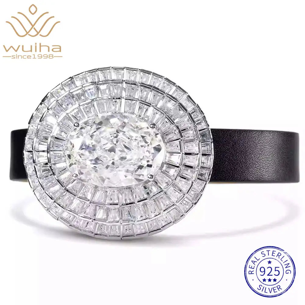 Bracelet Femme Saphir Argent 925 Diamants Vintage – CLEVI Paris