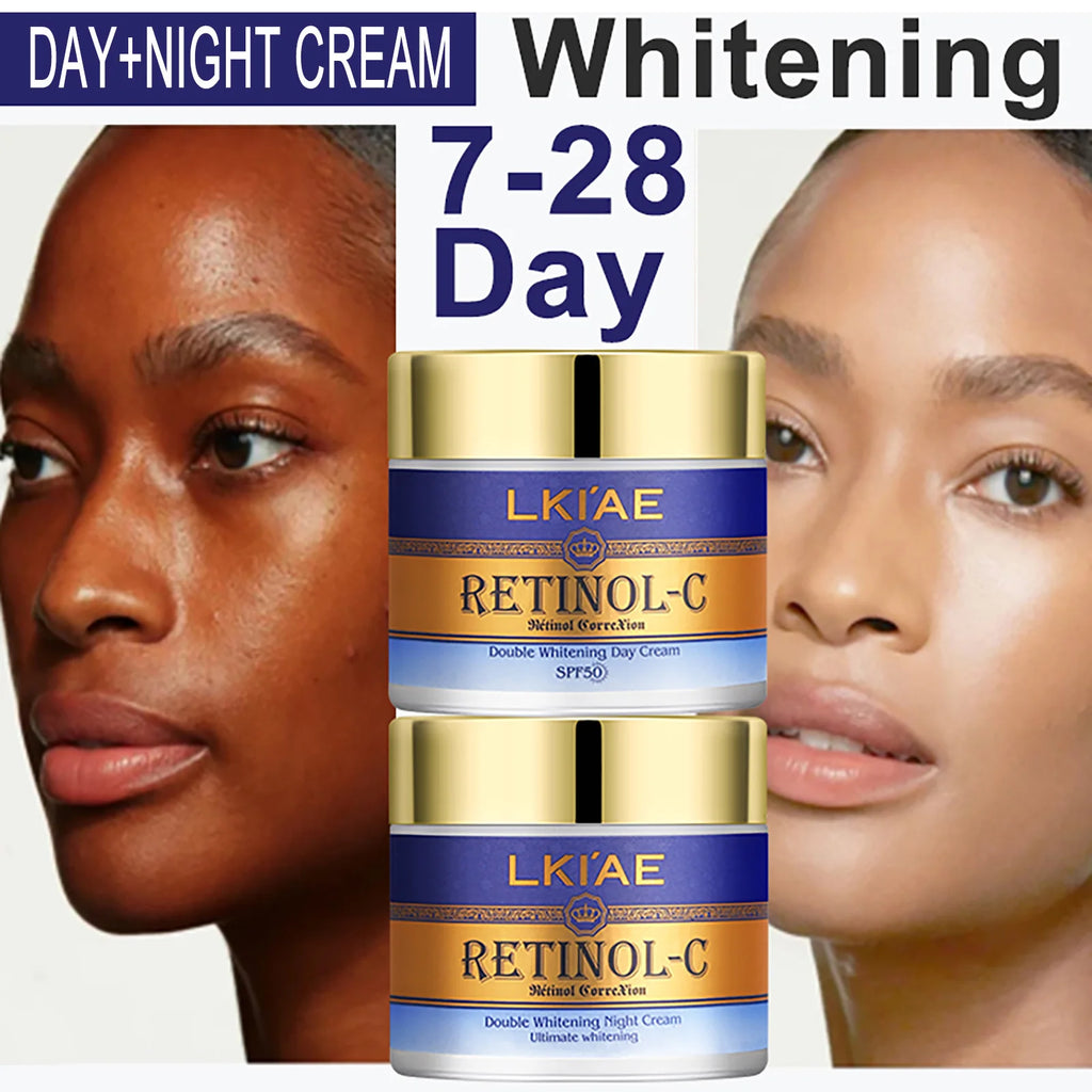 Gamme Soins Visage & Corps AILKE Retinol-C – Blanchissant, Anti-Taches & Anti-Rides – CLEVI Paris