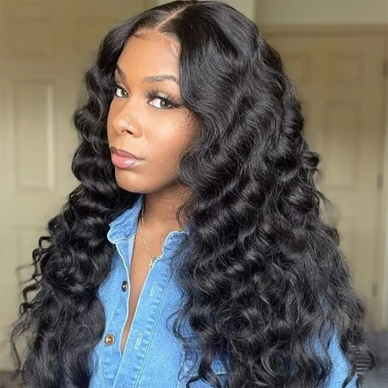 Perruque Loose Deep Wave Lace 4x4 Sans Colle Remy – CLEVI Paris