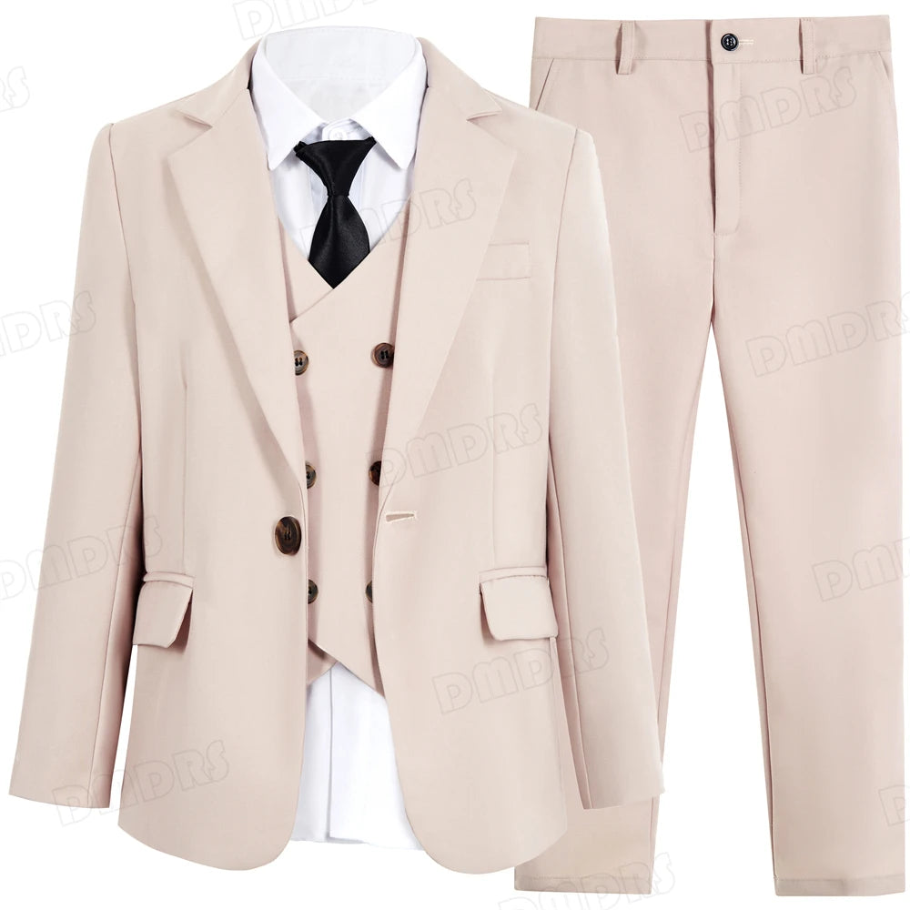 Costume garçon coupe ajustée HH019 – CLEVI Paris