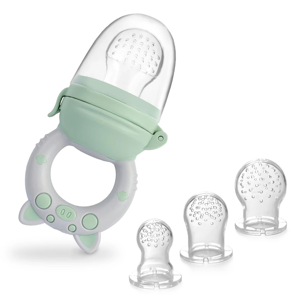 Tétines d’alimentation bébé en silicone, 4 pièces – CLEVI Paris