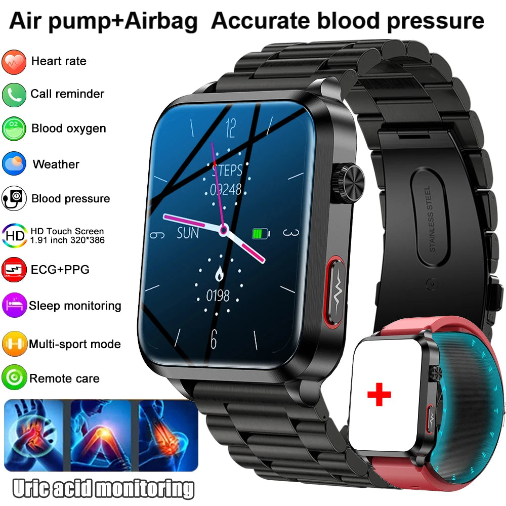 Montre RNABAU TFT 1,91″ avec notifications – CLEVI Paris