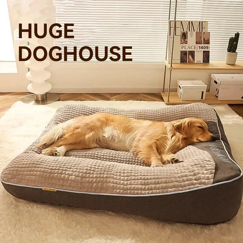 Tapis chien et chat en velours côtelé gris – CLEVI Paris
