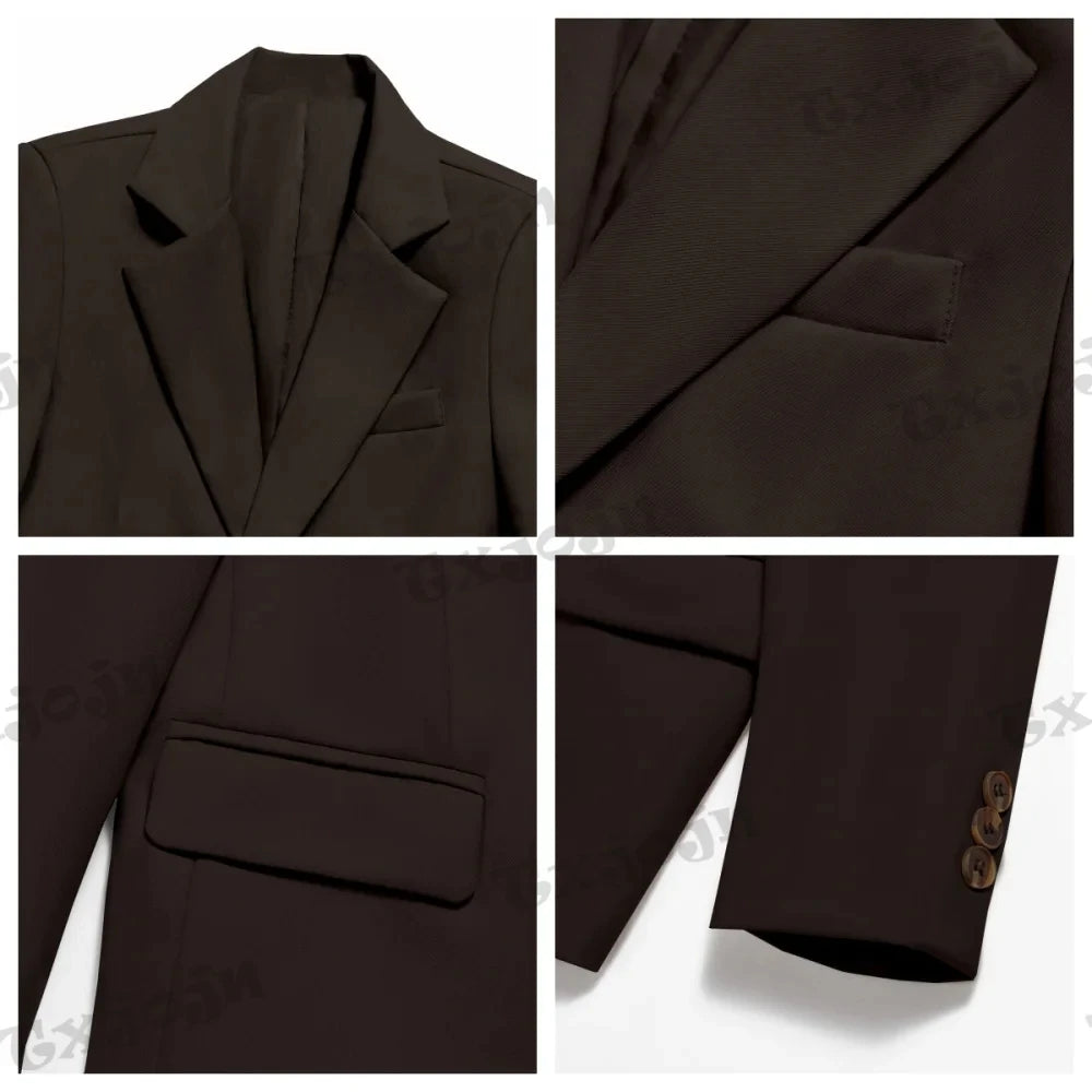 Costume garçon coupe ajustée HH019 – CLEVI Paris