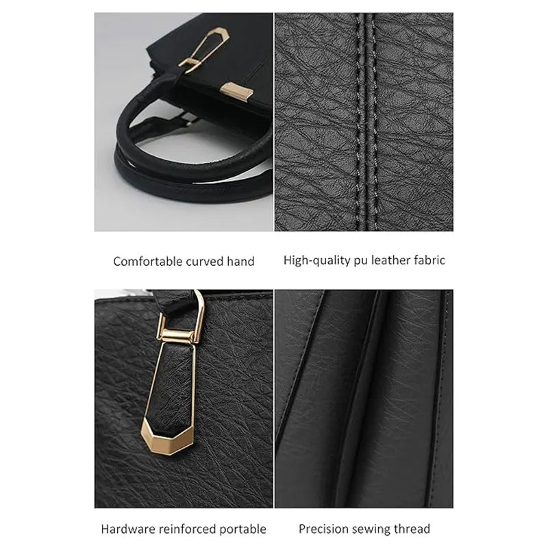 Sac à Main Femme Cuir PU Bandoulière Réglable – CLEVI Paris