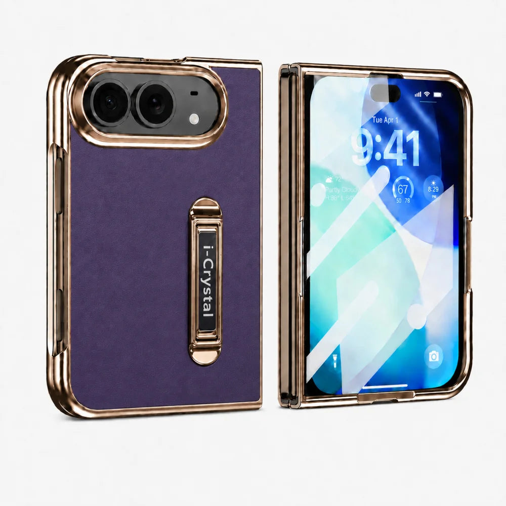 Étui iPhone Duo à cadre métallique plaqué – CLEVI Paris