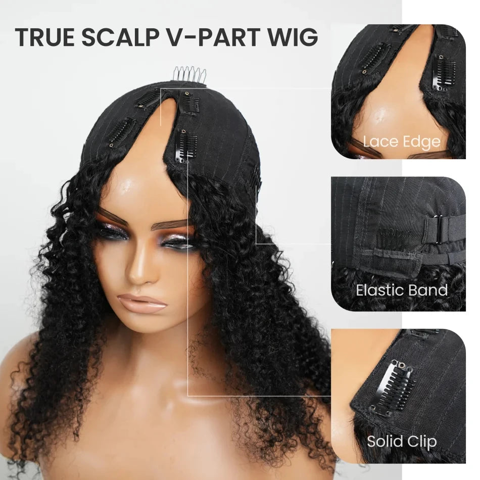 Perruque V/U Part Body Wave Cheveux Humains Brésiliens – CLEVI Paris