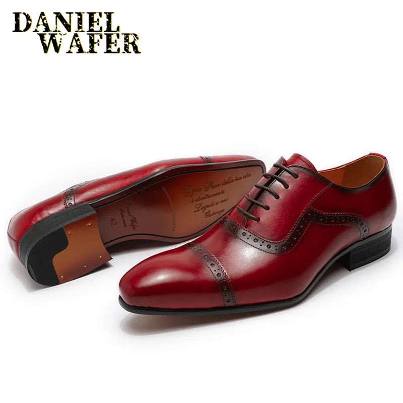 Oxford homme en cuir à lacets – CLEVI Paris