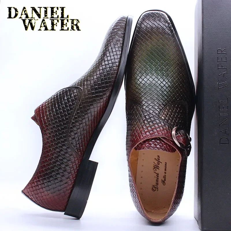 Mocassins homme à boucle en cuir – CLEVI Paris