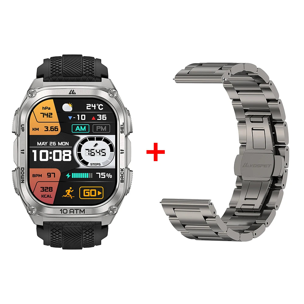 Montre KOSPET TANK M4 GPS cartes hors ligne – CLEVI Paris