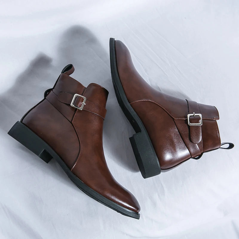 Bottines à fermeture éclair homme – CLEVI Paris