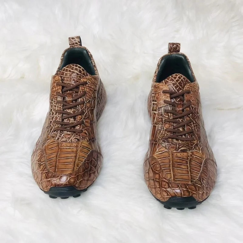 Baskets homme peintes à la main – CLEVI Paris