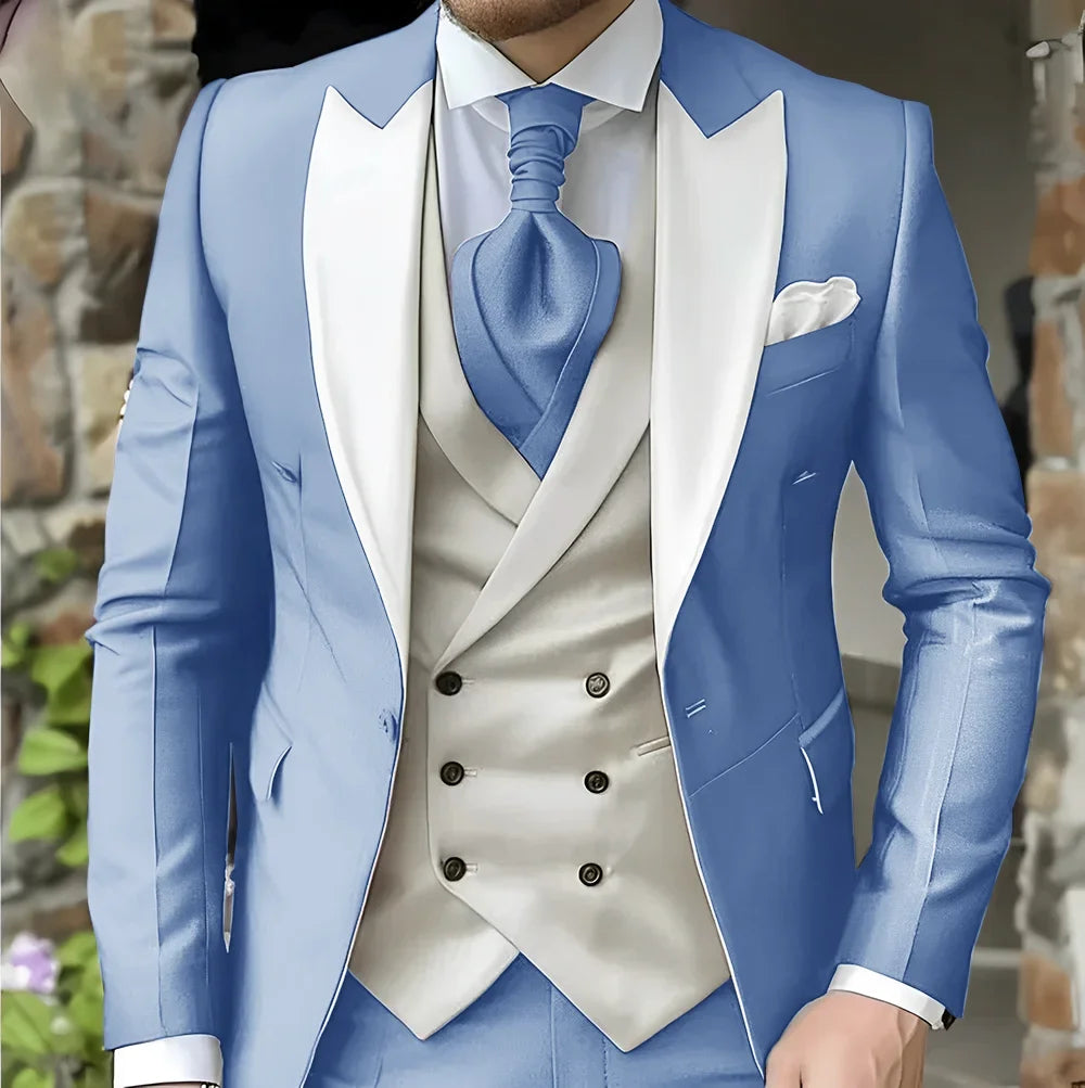 Costume 3 pièces élégant pour homme – CLEVI Paris