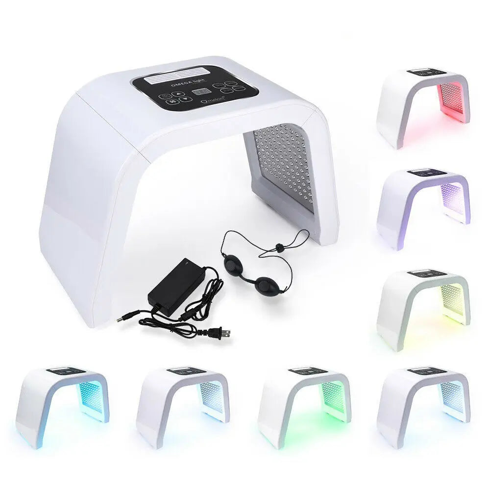 Appareil LED visage 7 couleurs en tunnel – CLEVI Paris