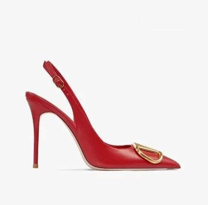 Escarpins à bride arrière et talon fin – CLEVI Paris