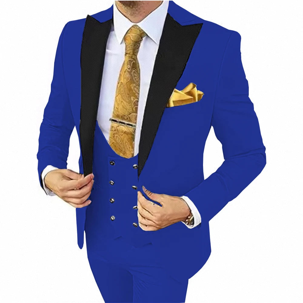 Costume homme 3 pièces élégant – CLEVI Paris