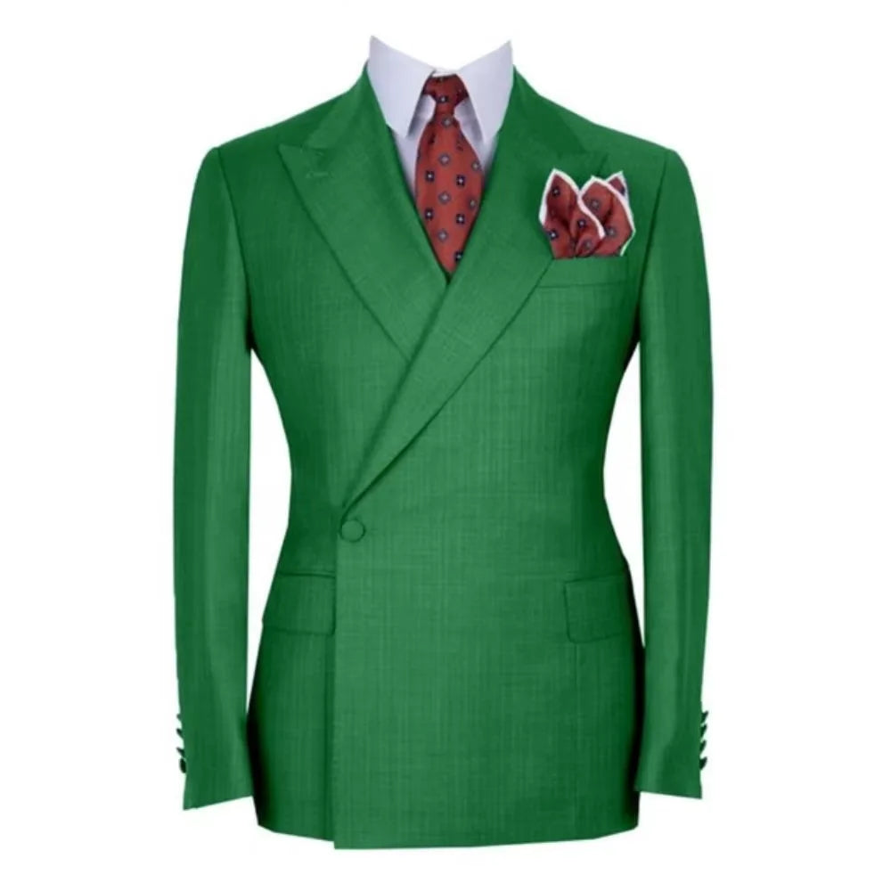 Costume homme 2 pièces à revers pointus – CLEVI Paris