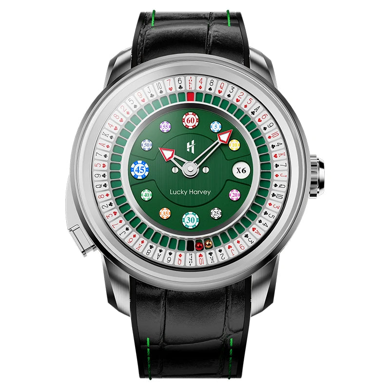 Montre homme Lucky Harvey Poker – CLEVI Paris