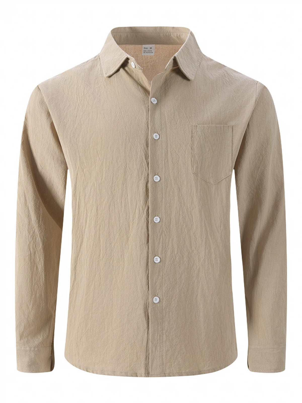 Ensemble Homme Chemise Lin Manches Longues Col Cranté + Pantalon 7/8 Cordon Casual Voyage Plage 4 Saisons 13 Coloris – CLEVI Paris