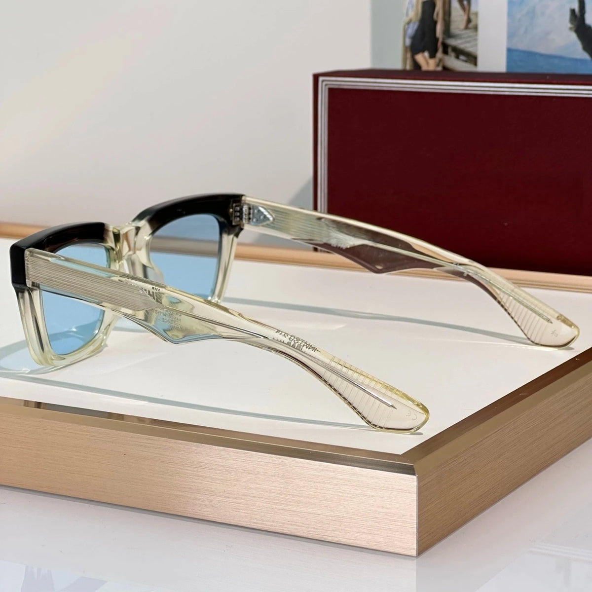 Lunettes de Soleil Carrées Acétate Unisexe UV400 Torrance – CLEVI Paris