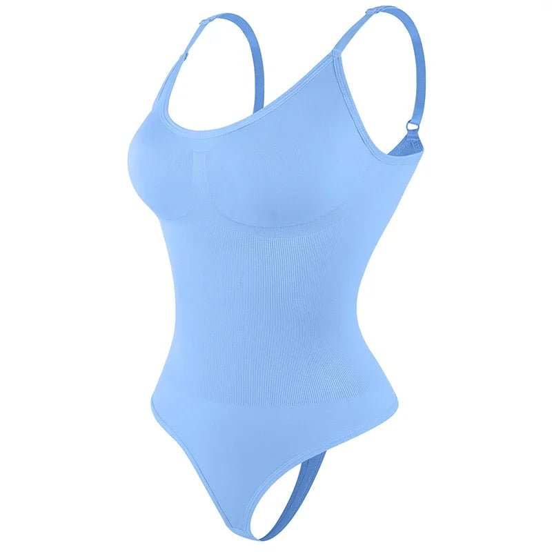 Body Gainant Sculptant Femme Bretelles Réglables Contrôle Ferme – CLEVI Paris