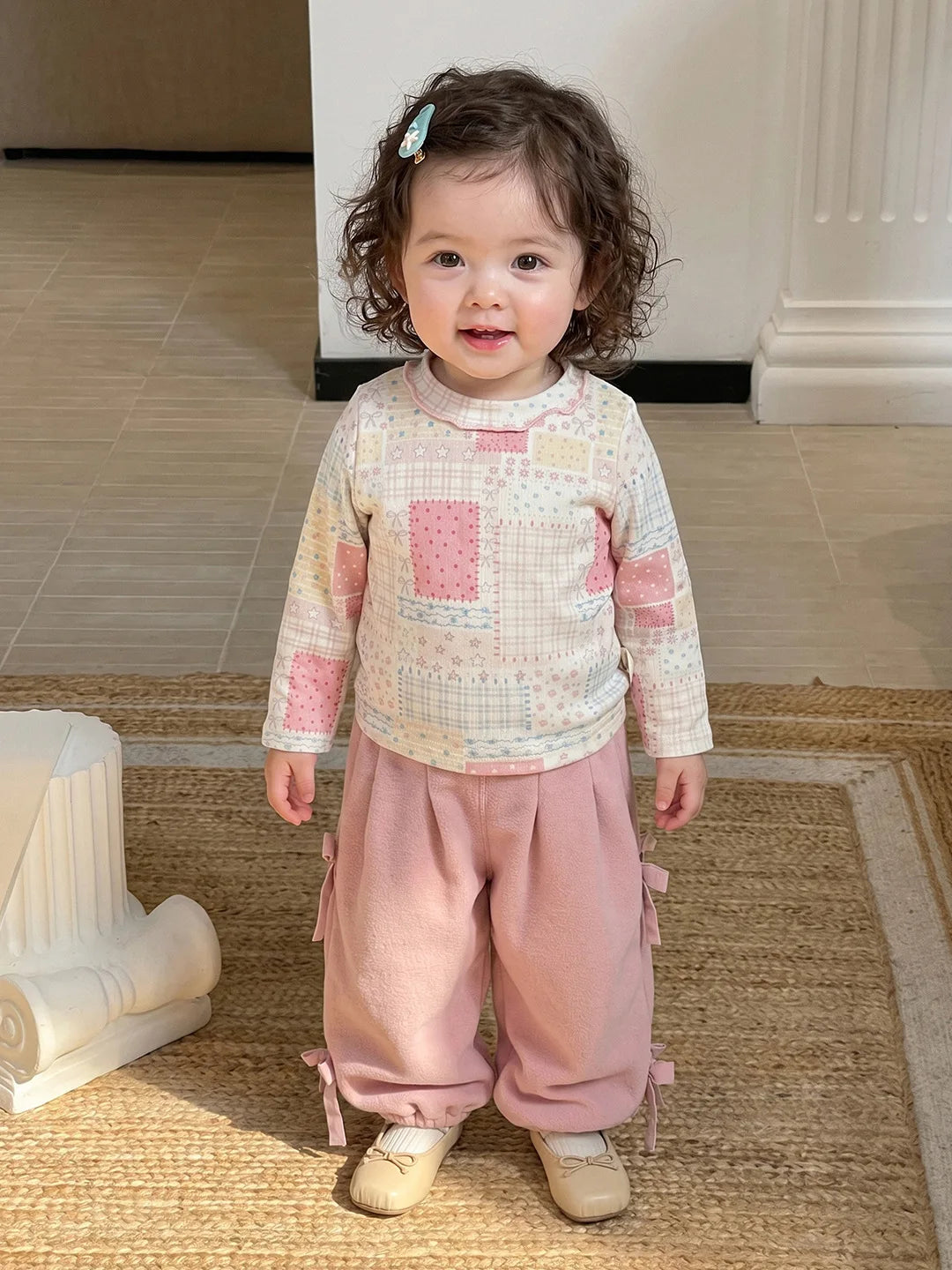 Tenue bébé fille en coton, ensemble ou gilet – CLEVI Paris